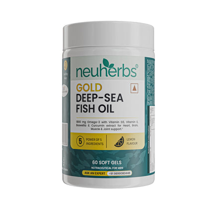 Gold Deep-Sea Fish Oil With Higher Strength Omega-3