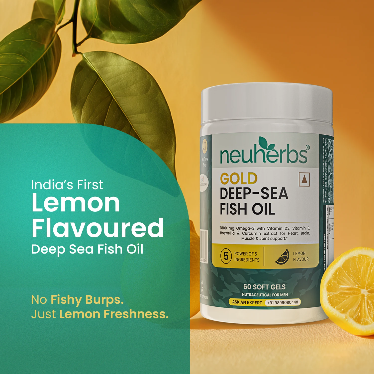 Gold Deep-Sea Fish Oil With Higher Strength Omega-3 image 5