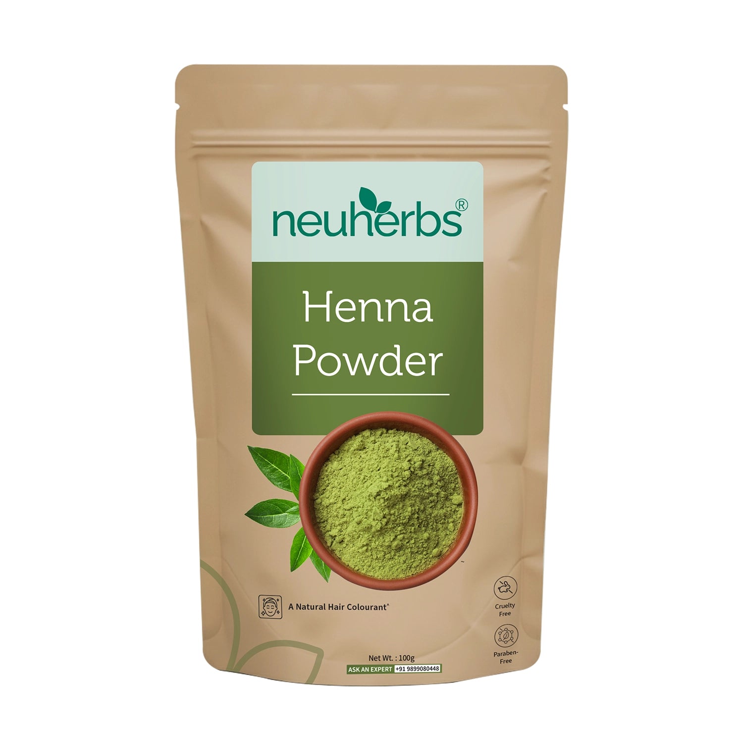 100% Natural Henna Powder For Hair - A Natural Hair Colourant