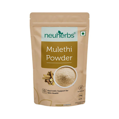 Organic Mulethi Powder for Skin Tightening & Sore Throat