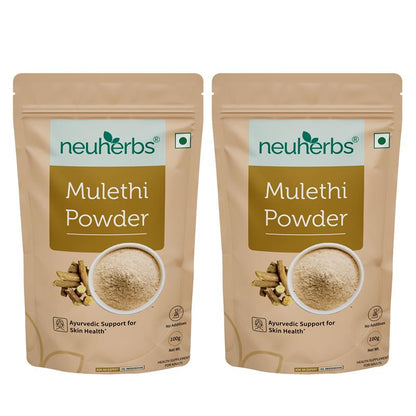 Organic Mulethi Powder for Skin Tightening & Sore Throat