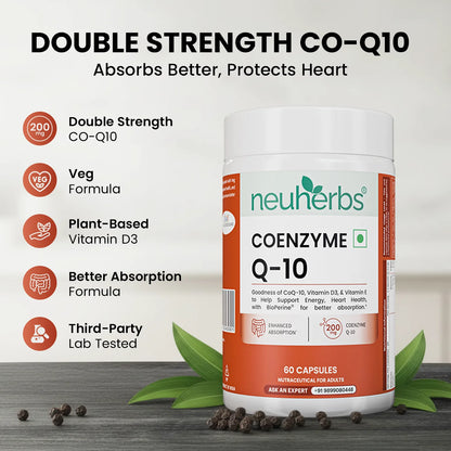 Neuherbs Premium Coenzyme Q10 Supplements