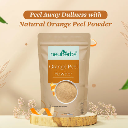 100% Natural Orange Peel Powder For Skin Glow & Reduce Dullness
