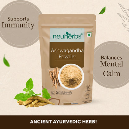 Organic Ashwagandha Powder - Boost Energy, Reduce Stress