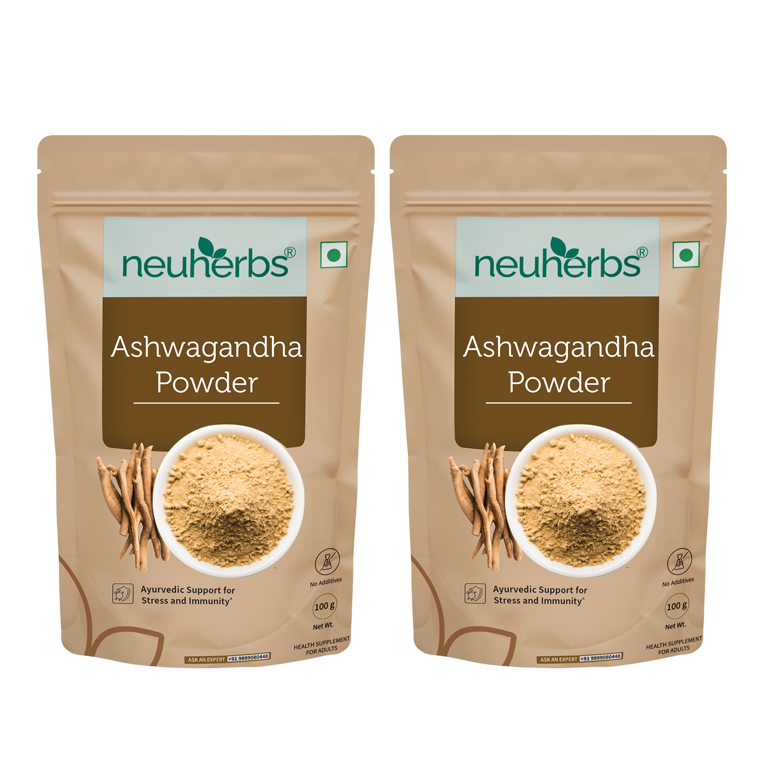 Organic Ashwagandha Powder - Boost Energy, Reduce Stress