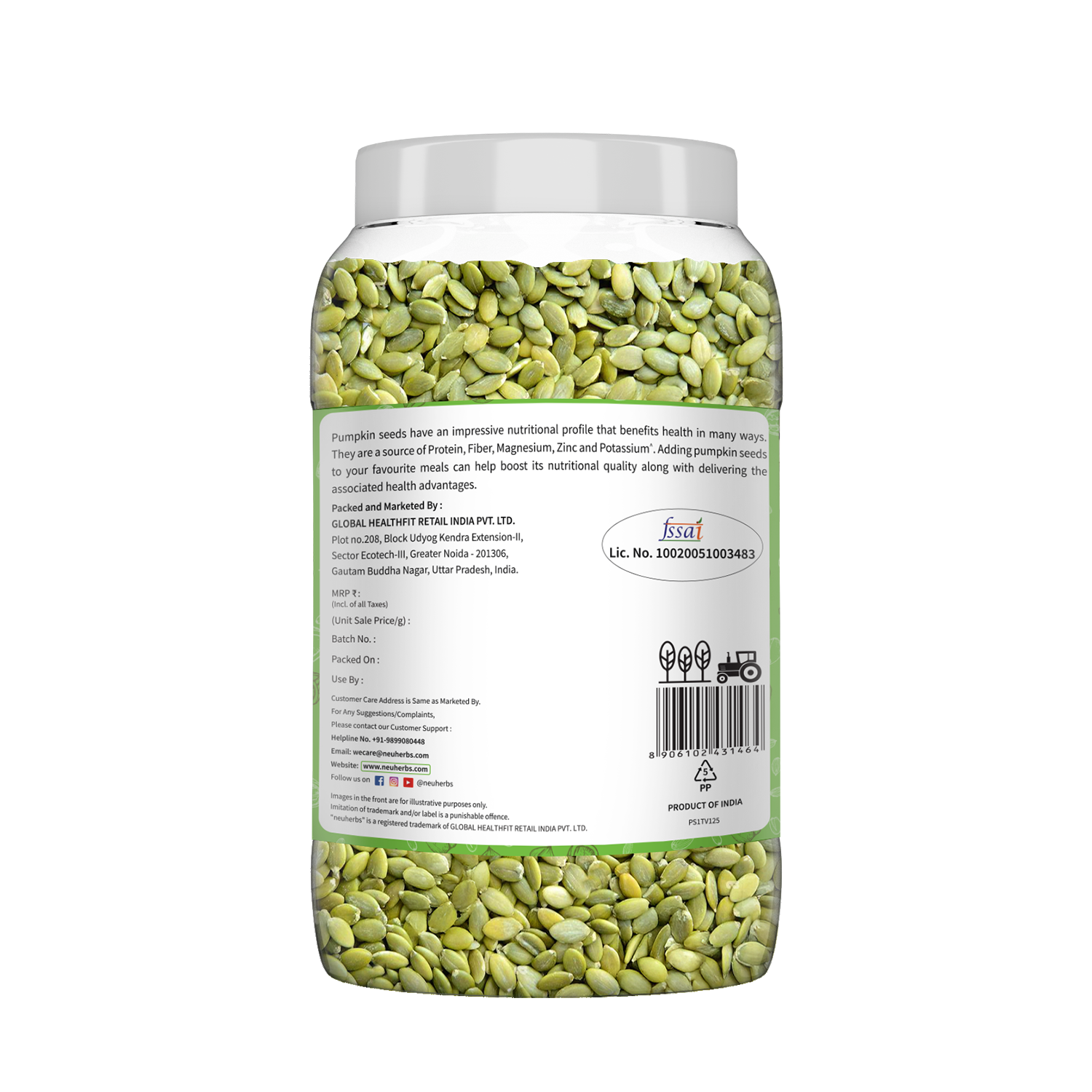 Organic Pumpkin Seeds: Raw, Unroasted for Energy Boost image 7