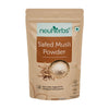 Organic Safed Musli Powder for men's support of vitality, reduced physical weakness and high performance.