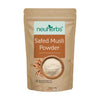Organic Safed Musli Powder for men's support of vitality, reduced physical weakness and high performance.
