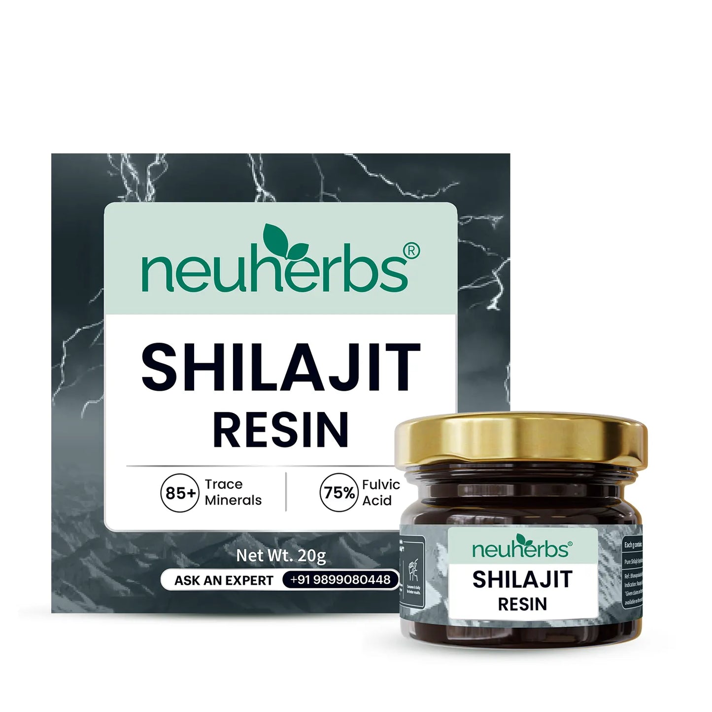 Pure Himalayan Shilajit Resin - Boost Stamina & Strength