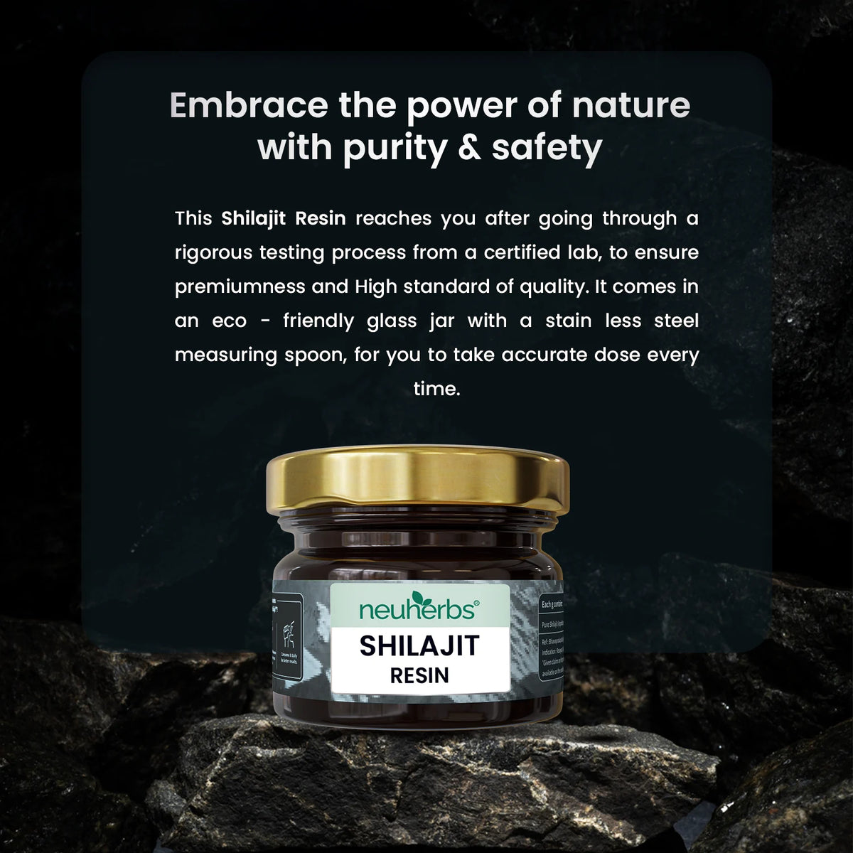 Buy Pure Himalayan Shilajit Resin for Strength & Stamina