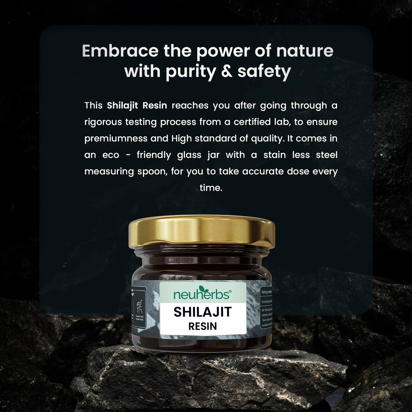 Pure Himalayan Shilajit Resin - Boost Stamina & Strength