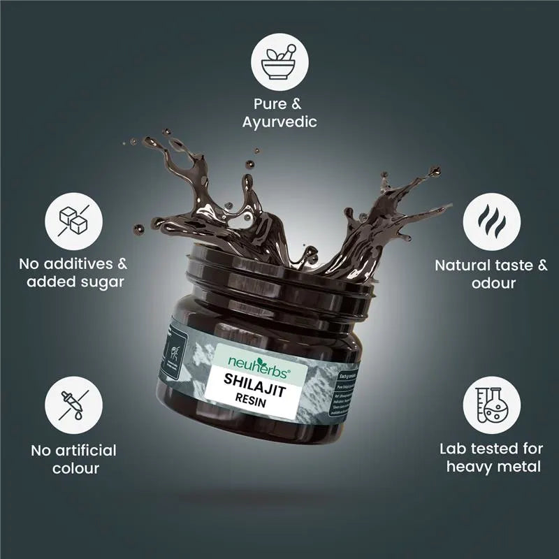Pure Himalayan Shilajit Resin - Boost Stamina & Strength