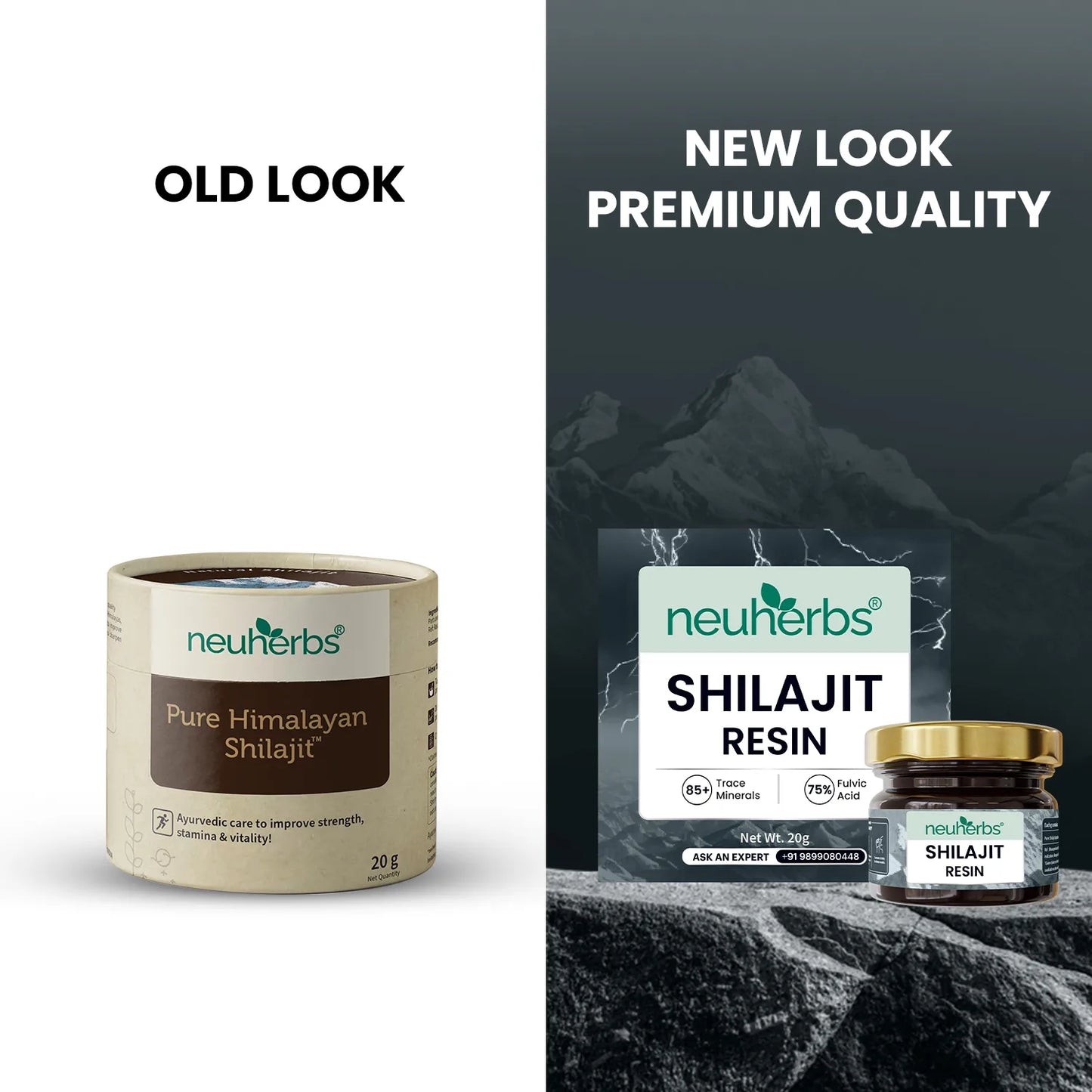 Pure Himalayan Shilajit Resin - Boost Stamina & Strength