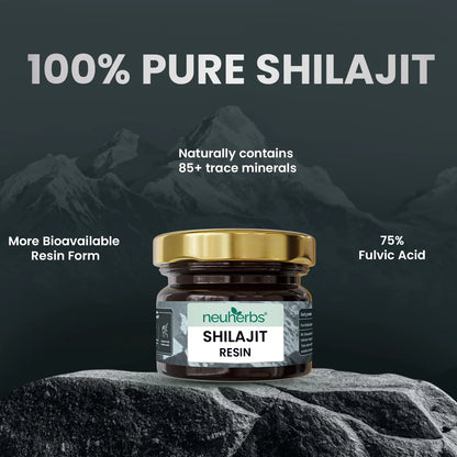 Pure Himalayan Shilajit Resin - Boost Stamina & Strength