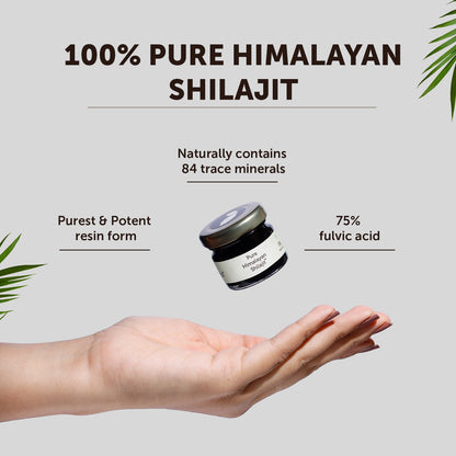 Pure Himalayan Shilajit Resin 15g - Stamina Booster