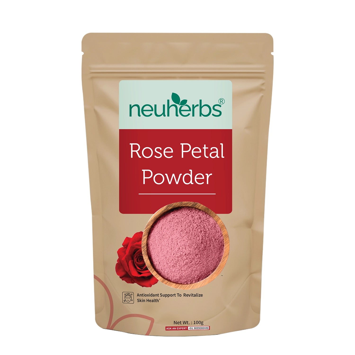Rose Tooth Powder Rejuvenate Your Skin with Rose Petal Powder - neuherbs