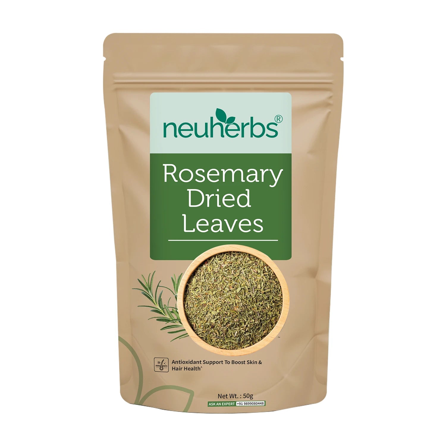 Pure Rosemary Dried Leaves to enrich Hair & Skin