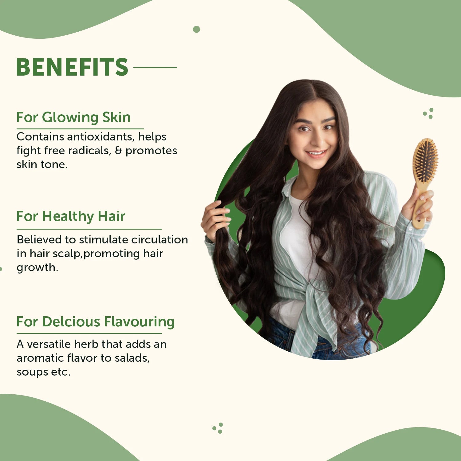 Pure Rosemary Dried Leaves to enrich Hair & Skin image 3