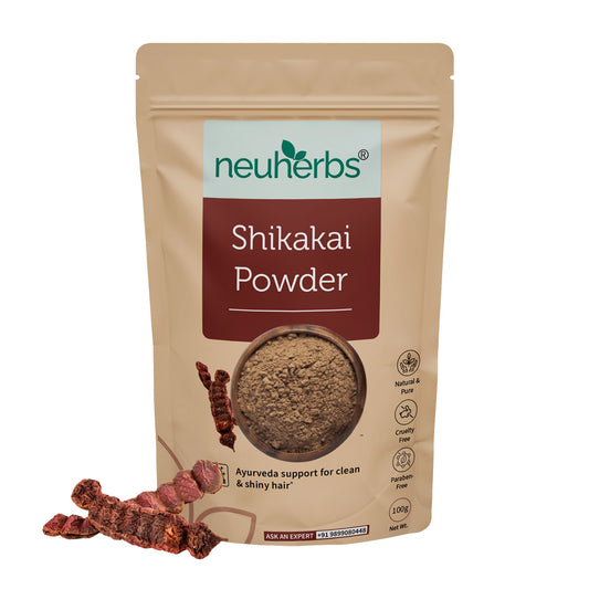 100% Natural Shikakai Powder For Hair Cleansing & Shine