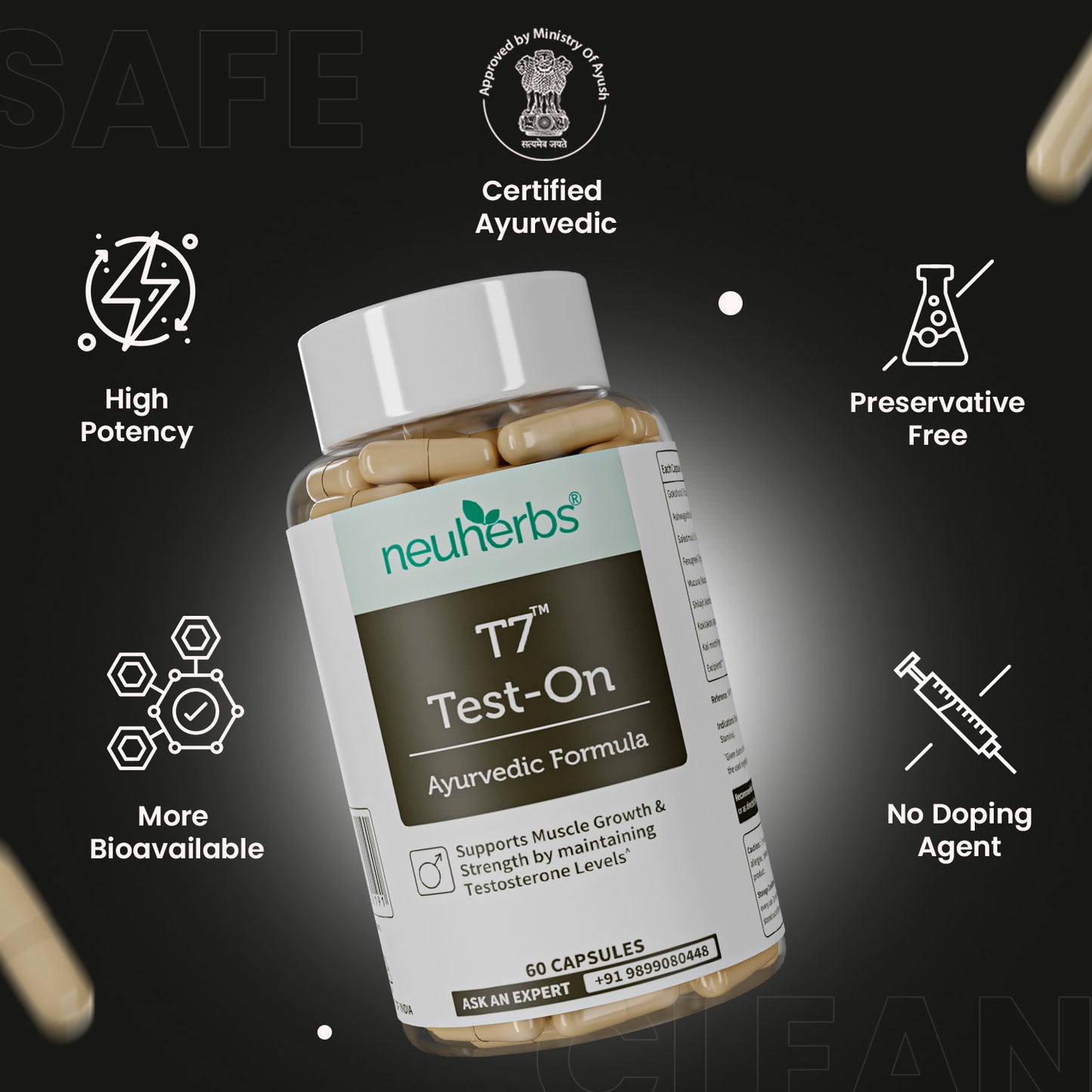 T7 Test-On - Testosterone Booster
