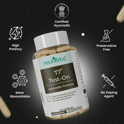 T7 Test-On: Ayurvedic Testosterone Booster for Men