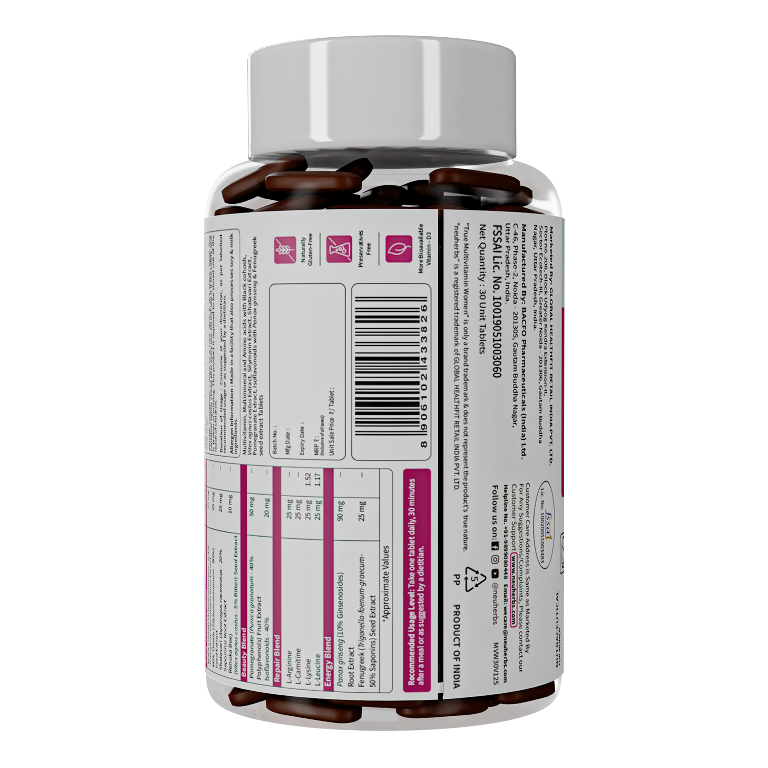 True Vitamin Women: Multivitamin Tablets For Women image 7