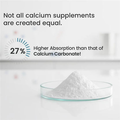 True Calcium Tablets with Plant Vitamin D3 for Stronger Bones