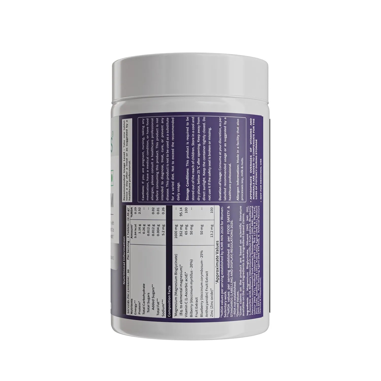 True Magnesium Tablets - Relax Muscles & Mind, Support Bones image 10