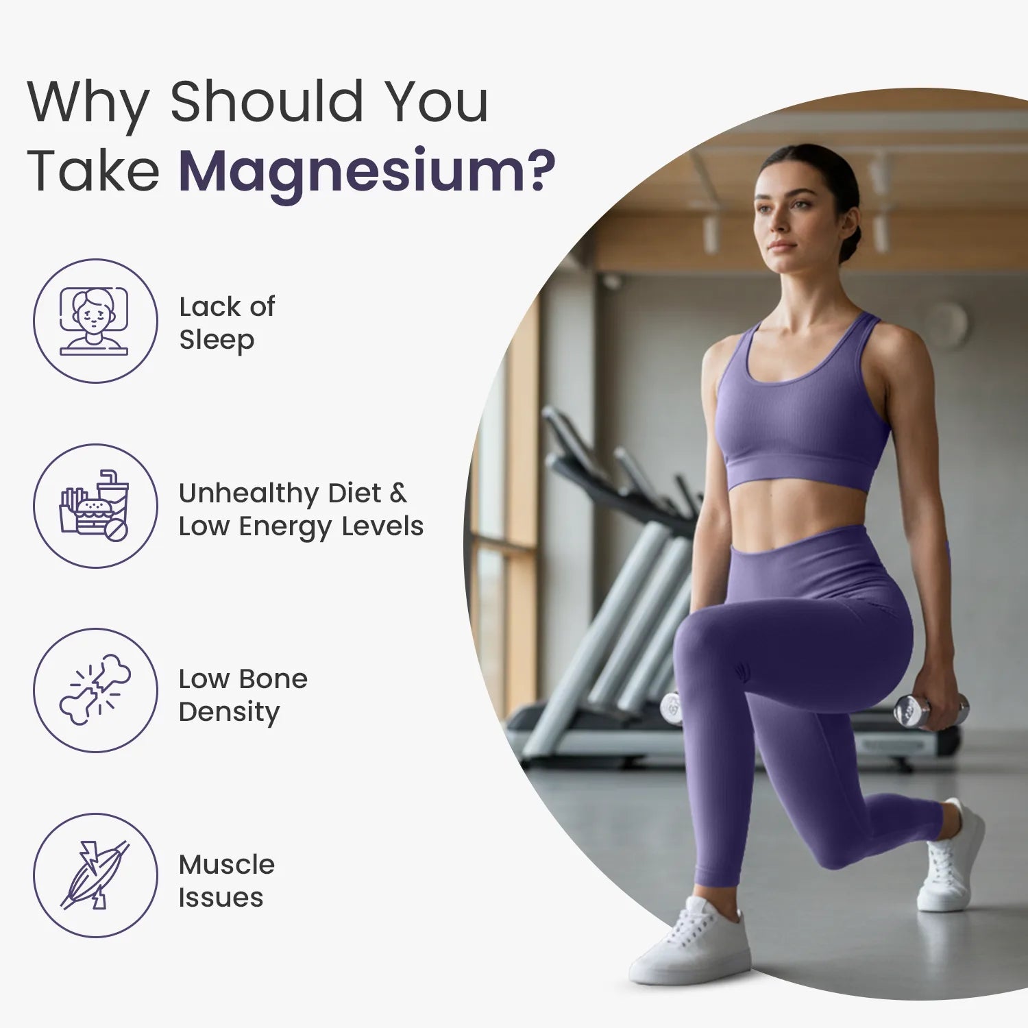 True Magnesium Tablets - Relax Muscles & Mind, Support Bones image 4