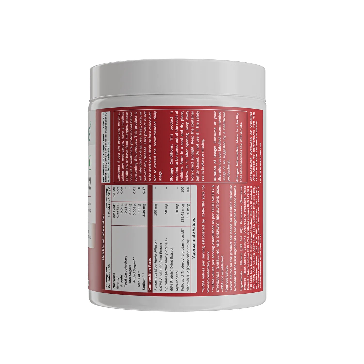 Plant-Based True Vitamin B12 Tablets For Energy & Brain image 9