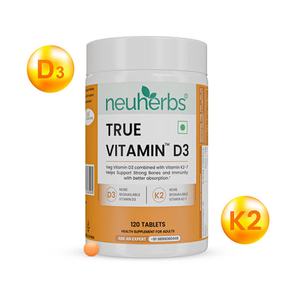 Neuherbs True Vitamin D3 Tablets