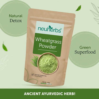 Organic Wheatgrass Powder for Improved Immunity & Digestion