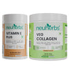 Anti-Aging Combo: Veg Collagen + Vitamin E Plus for Better Face & Hair
