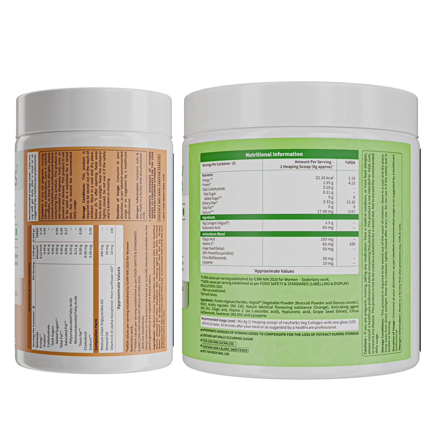 Anti-Aging Combo: Veg Collagen + Vitamin E Plus for Better Face & Hair image 5