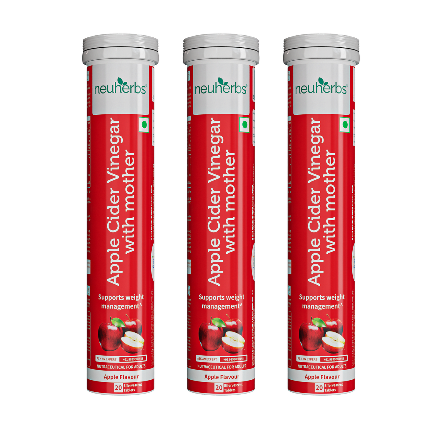 Effervescent Apple Cider Vinegar Tablets