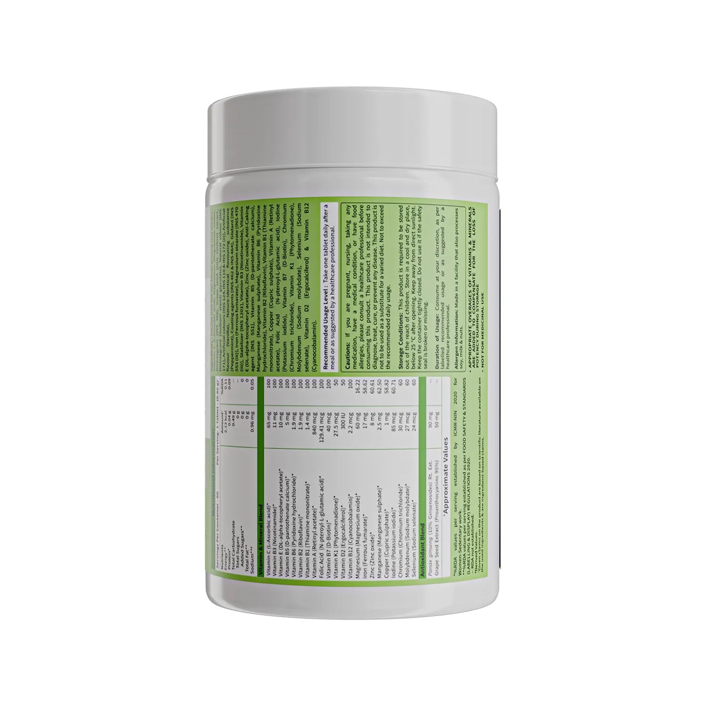 Neuherbs True Vitamin Daily Tablets