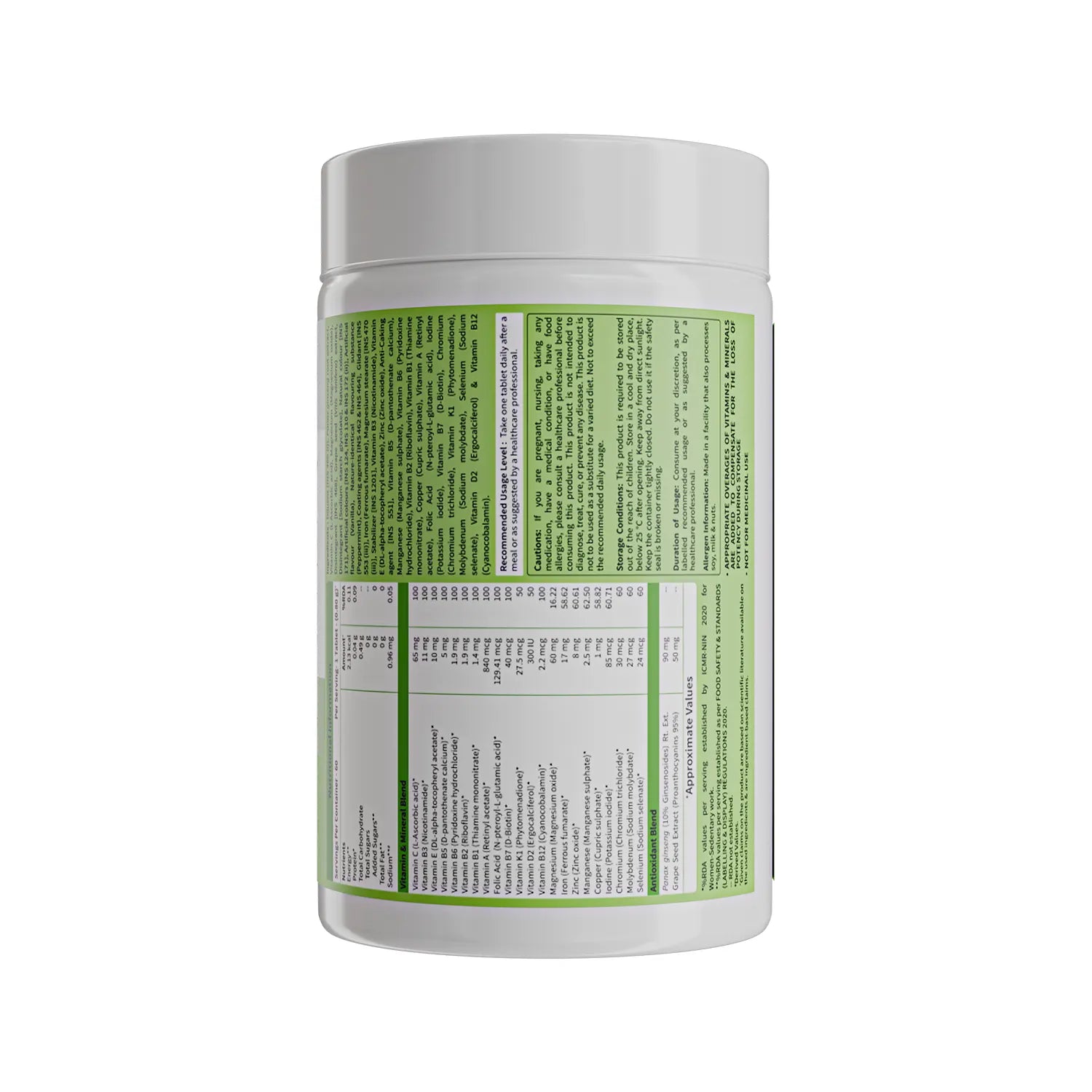 Neuherbs True Vitamin Daily Tablets