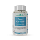 True Calcium For Men & Women With Plant Based Vitamin D3 & Natural Magnesium For Healthy Bones