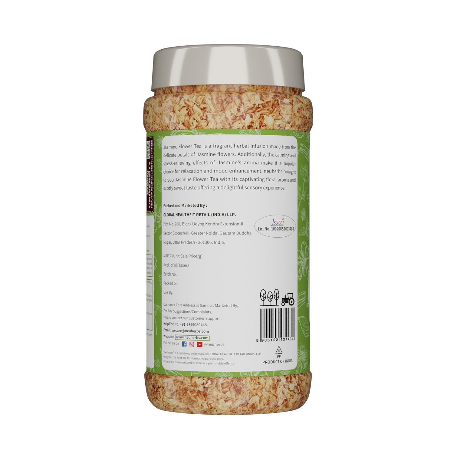 Jasmine Flower Tea For Calm Mind and Body Relaxation - 30 gm image 6