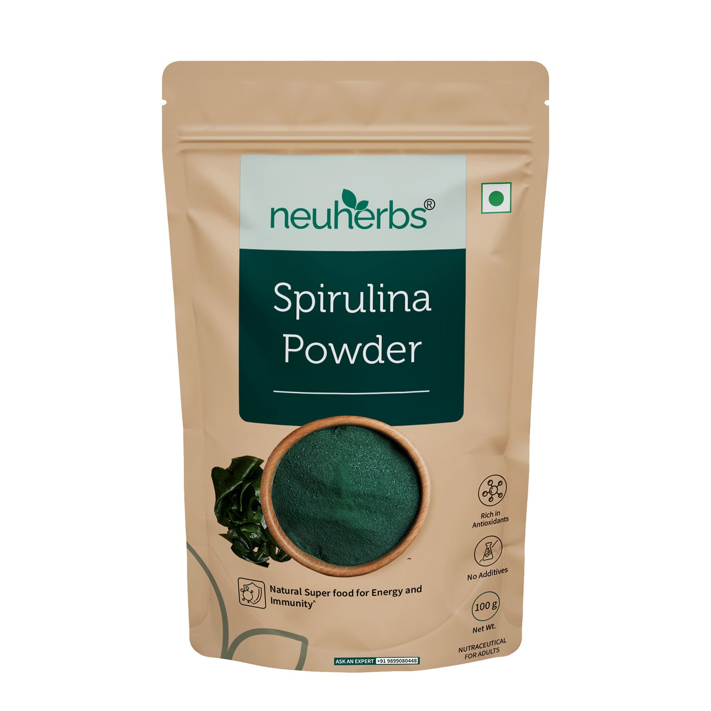 Natural Spirulina Powder to boost Energy & Immunity