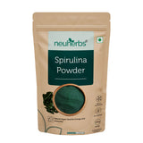 Spirulina Powder For Men & Women- 100% natural algae powder improves energy levels & boost immunity- 100gm