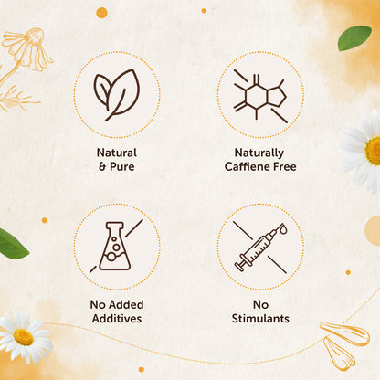 Chamomile Flower Tea For Blissful Sleep and Calm Mind- 30 gm