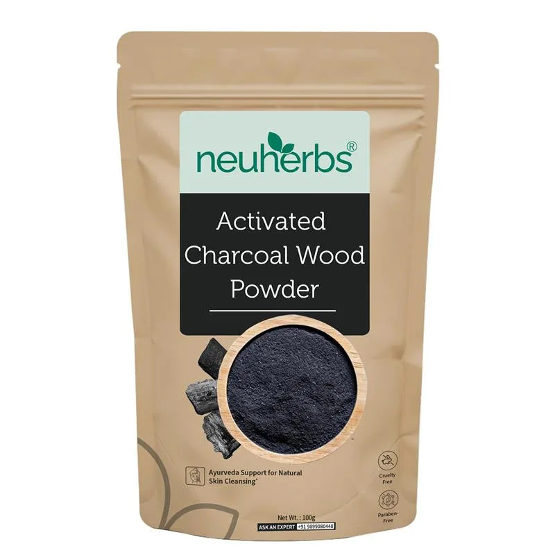 100% Pure Activated Charcoal Wood Powder 100g for Skin Cleansing image 1