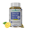 Deep Sea Fish Oil Capsules - 2500 mg Omega 3 (Lemon Flavored)