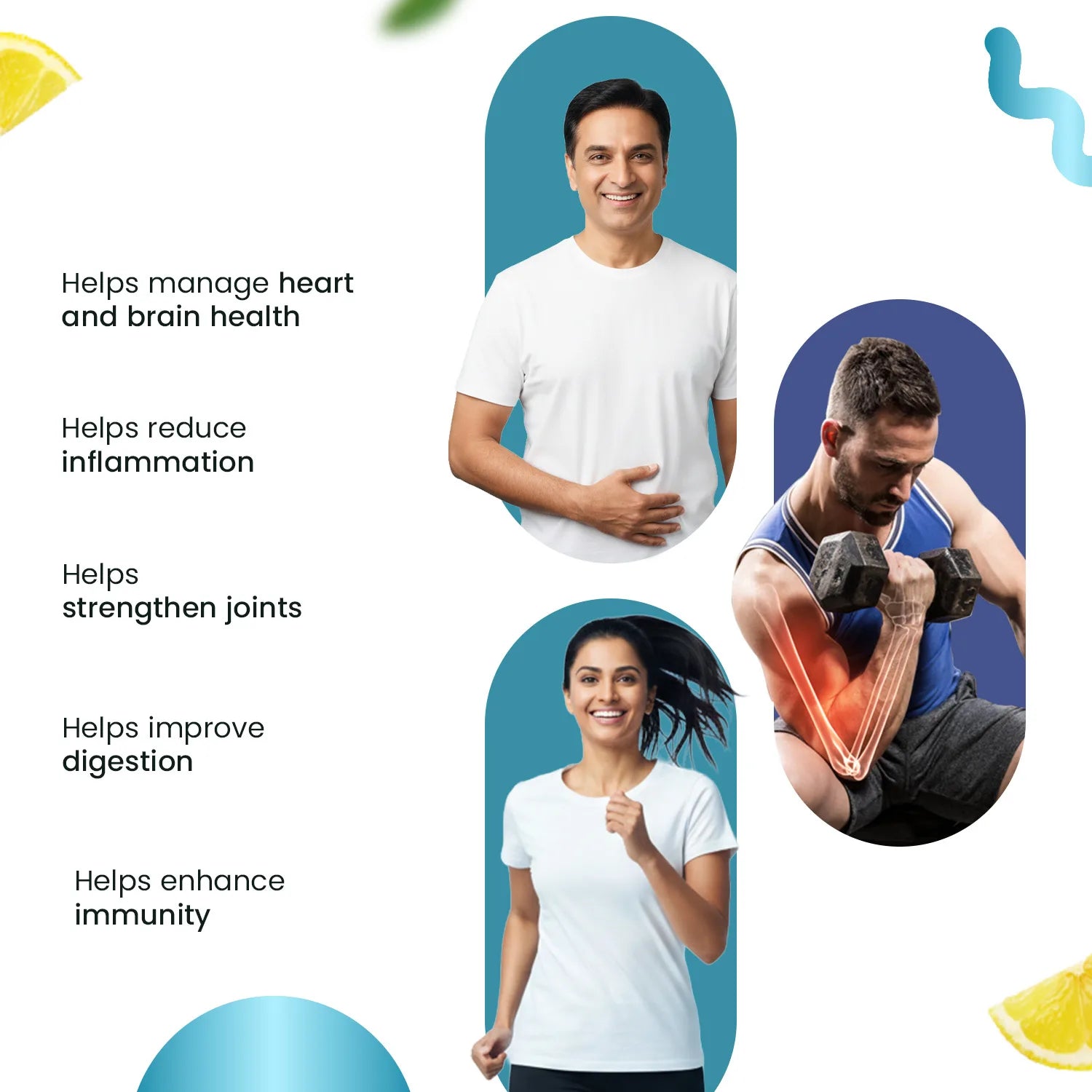 Omega-3 Fish Oil & Daily Probiotics Combo for Heart & Gut Health image 2