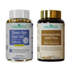 Stress Buster Combo: Omega-3 Fish Oil & Ashwagandha for Heart & Mind