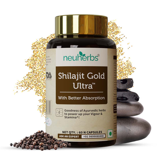 Shilajit Gold Ultra Capsules for Men's Stamina