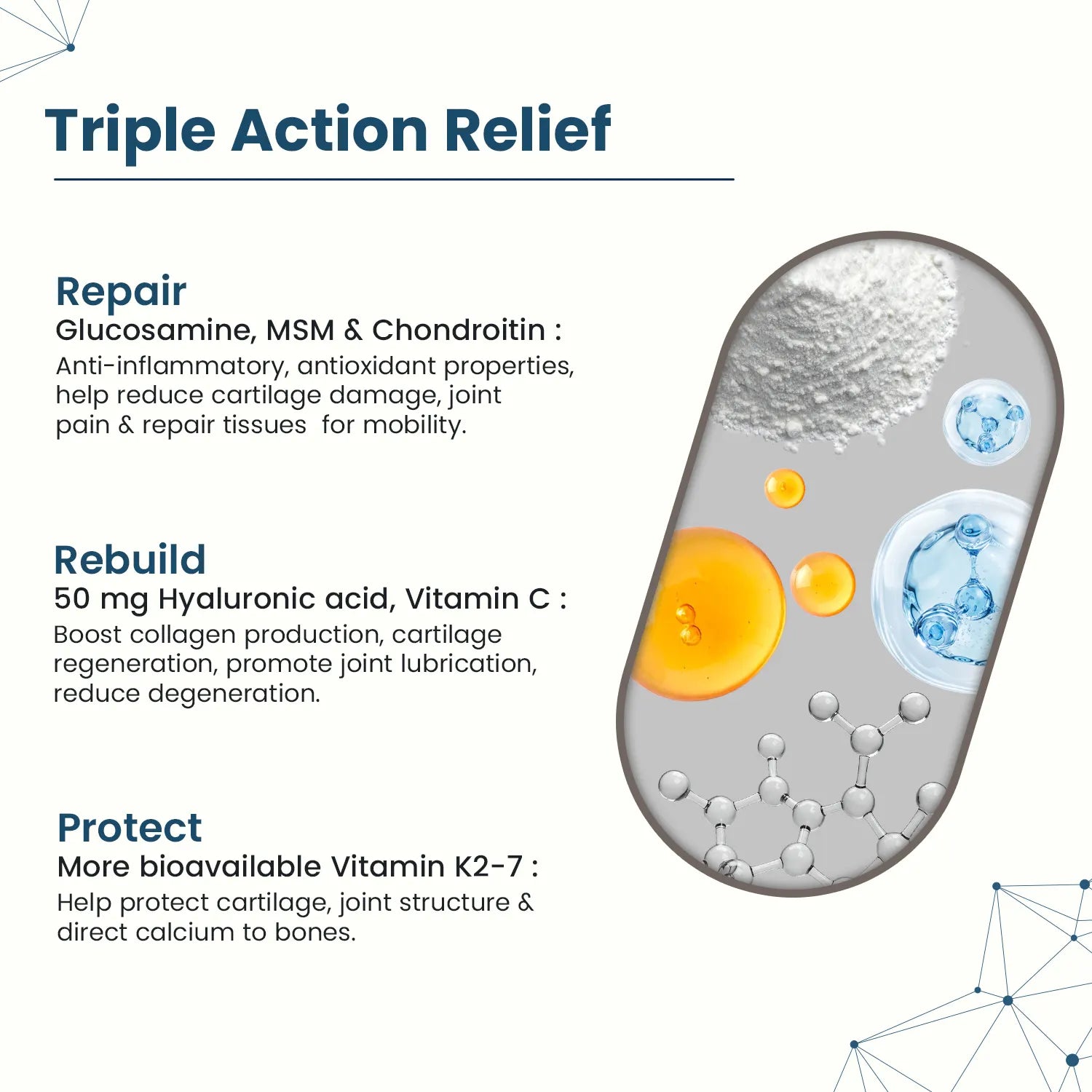 Neuherbs Glucosamine Plus Tablets image 7