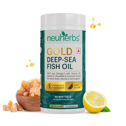 Gold Deep-Sea Fish Oil With Higher Strength Omega-3