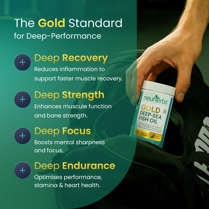 Gold Deep-Sea Fish Oil With Higher Strength Omega-3
